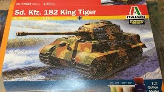 Italeri Sd Kfz 182 Tiger II Teil 1Einleitung [upl. by Adamik]