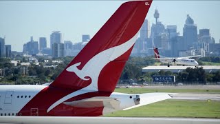 Qantas Business Class  SYD  LAX [upl. by Kistner]