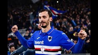 Sampdoria Manolo Gabbiadini 1920 Season highlights [upl. by Rehsa]