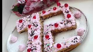 Torta di compleanno con PAN DI SPAGNA pandispagna happybirthday compleanno tortaanumero [upl. by Pearline645]