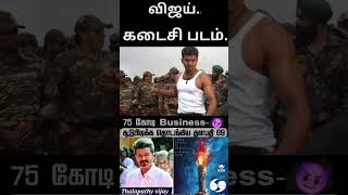 Thalapathy vijay movie 69 update 2024song [upl. by Akemed]