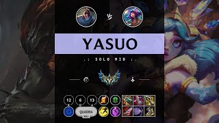 Yasuo Mid vs Neeko  EUW Challenger Patch 1411 [upl. by Ibbison]