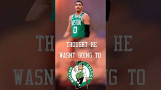 Jayson Tatum Thought He Wasn’t a Celtic basketball bostonceltics nba [upl. by Nais363]