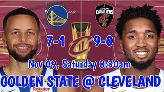 GOLDEN STATE vs CLEVELAND I LIVE SCORE BOARD amp PLAYBYPLAY PLUS PLAYERS STATISTICS [upl. by Bohner86]