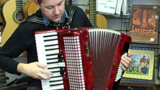 Mark plays the Scarlatti 60 Bass Piano Accordion  Hobgoblin Music Birmingham [upl. by Ambrose]