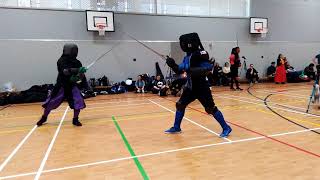 Wessex League 2024 Bristol Open Longsword A Quarter Finals 02 [upl. by Norraf]