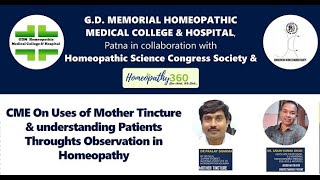 CME on use of mother tincture and understanding patient’s throughts observation in homeopathy [upl. by Eisac426]