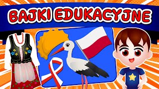 Bajki edukacyjne dla dzieci po polsku 🥟❤️🤍 [upl. by Dennison635]