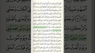 Surah Maryam 3033 Hady Toure سورة مريم [upl. by Kulseth954]