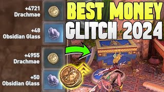 NEW AC Odyssey MONEY GLITCH FARM 2024 FAST Drachma Gold Coin Drachmae Assassins Creed Odyssey [upl. by Barbie646]