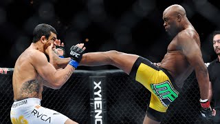 Todos os nocautes e finalizações de Anderson Silva no UFC [upl. by Crutcher]