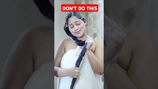 Dos And Donts of Haircare 😲 Hair oiling mistakes to avoid shorts ytshorts youtubeshorts [upl. by Bina]