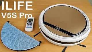 ILIFE V5S Pro  Роботпылесос который моет пол [upl. by Assile]