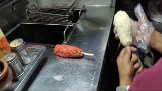 StepbyStep Corn Dog Recipe  Street Food Favorite  Tasty Street Food Snack [upl. by Eyllek]