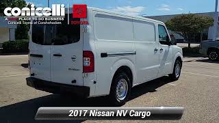 Used 2017 Nissan NV Cargo S Conshohocken PA T242579E [upl. by Yelra]