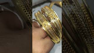 Gold chudi 😍😍gold fancyjewells jewellery dop2 bridaljewellery [upl. by Annim]