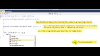 How to create Message Box in ASP NET  C [upl. by Dalia]