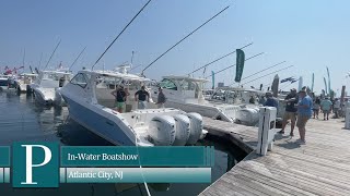 Atlantic City InWater Boatshow [upl. by Nykal421]