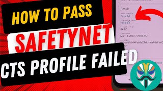 How to Pass Android SafetyNet  Bypass CTS Profile False Shamiko  Magisk 252 [upl. by Alekal445]