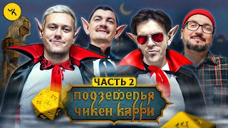 Подземелья Чикен Карри 28 Часть 2 Чёрное небо вампиров Шастун Позов Попов Гудков [upl. by Agnimod]