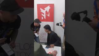 Lucca Comics 2024  Andy Guidetti dal Japan Town  firma copie del Sensei Kawamori [upl. by Alleb]