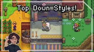 Pixel Art Class  Top Down Style Analysis amp Tutorial [upl. by Dlanar]