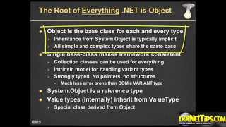 dotNetDave Explains NET Common Type System [upl. by Sidnee531]