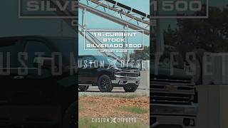 19Current Stock Silverado 1500 Offset Video Guide [upl. by Melak]