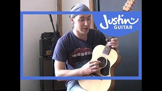 Nashville Tuning on Guitar Guitar Lesson TB505 How to play [upl. by Ardnael]