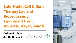 Online Auction  Bioprocessing Equipment from Novartis Bayer Sanofi [upl. by Pepin]