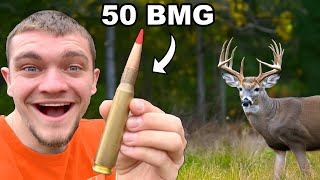 I Hunted Deer with a 50 Cal Sniper Rifle [upl. by Caswell]