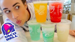 TESTING EVERY WEIRD TACO BELL DRINK [upl. by Hobbie975]