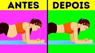 10 Exercícios Seguros Para Acabar Com A Gordura da Barriga [upl. by Aninahs]