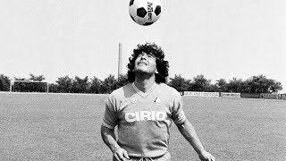 Maradona training at Napoli in 1984 [upl. by Garrard]