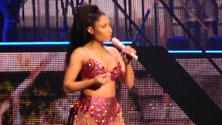 Nicki Minaj  Hold Yuh RemixInterlude Live  Barclays [upl. by Yasnil]