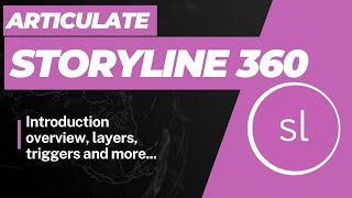 Articulate storyline 360 Introduction to Articulate Storyline 360 [upl. by Yrocal]