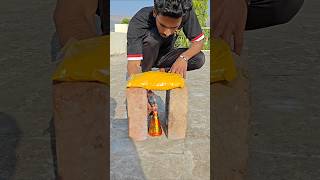 Haldi powder with Diwali Anar shorts surajkeexperiment [upl. by Jake]