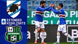 Sampdoria vs Sassuolo Extended Highlights  Serie A  CBS Sports Golazo [upl. by Atiral781]