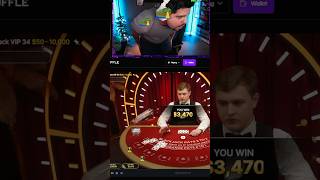 Blackjack trips hit massive casinogame shuffle casinogames bigwin blackjackcasino blackjack [upl. by Kajdan]