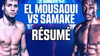 BAKARY SAMAKE VS EL MOUSAOUI 4 rounds [upl. by Aliahs]