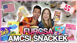 FURCSA AMCSI SNACKEK MARYVEL 🍬🇺🇸 [upl. by Elmer490]