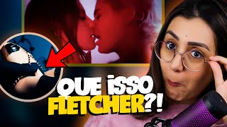 REAGINDO A MAIS UM CLIPE DA FLETCHER  Bitter ft Trevor Daniel [upl. by Anas785]