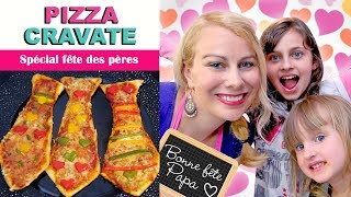 Pizza Cravate Fête des Pères Ft Studio Bubble Tea ♡ Virginie fait sa cuisine 79 [upl. by Hait]