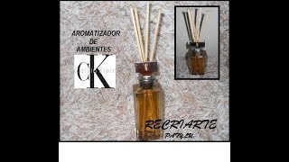 Aromatizador de ambientes em vidro de perfume Calvin Klein [upl. by Marjory]