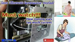 KILOWATTHOUR METER  How it works [upl. by Huppert889]