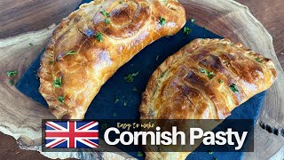 A Simple Cornish Pasty Recipe  British food [upl. by Ennairoc901]