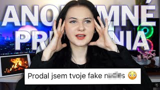 ZASE čítam vaše ANONYMNÉ PRIZNANIA 😳 [upl. by Zollie]