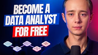 How to Become a Data Analyst in 2024 Completely FREE [upl. by Aryt651]