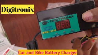 Digitronix Car and bike battery charger  Cheap car Charger [upl. by Dygal323]