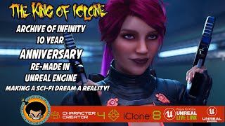 The King Of Iclone Working on my film in Unreal Engine 5 and Iclone 8 Lets GOO [upl. by Eihcir]